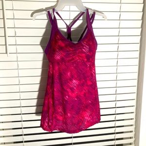 Moving Comfort double strap tank top small